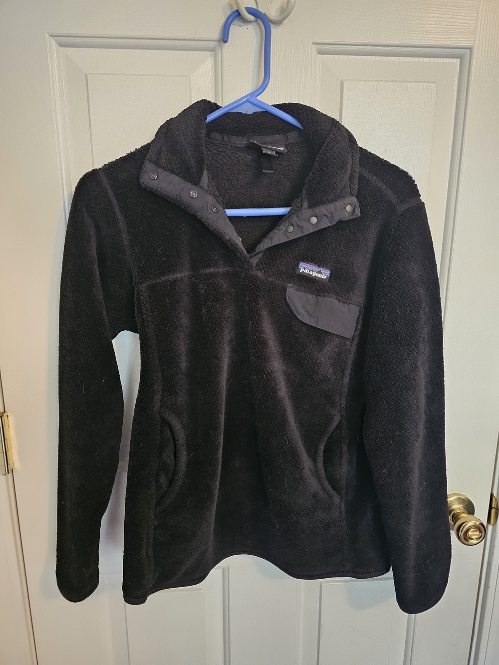 Patagonia Women’s Black Synchilla Fleece Pullover - Medium